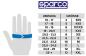 Preview: Sparco Karthandschuhe K-Rookie schwarz/rot Gr.4